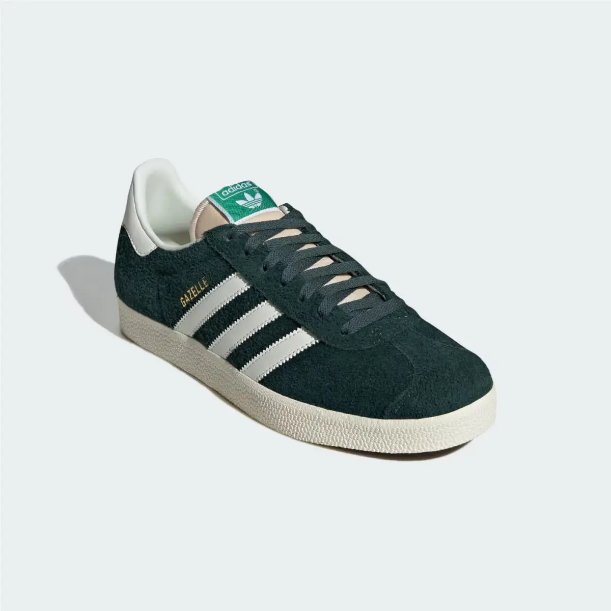 Adidas Gazelle IF9655 Sneakers Men`s US 9.5 Green Suede Lifestyle Shoes DWA1292