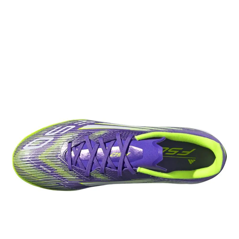 Adidas shoes - adidas F50 League Turf Soccer Cleats - JH7724 - Purple 2