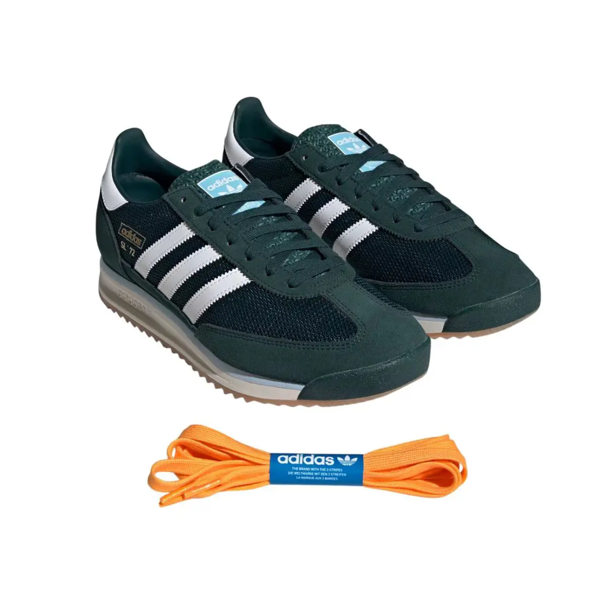 Men`s Adidas Originals Aurora Ivy Cloud White SL72 RS Sneakers JQ9795