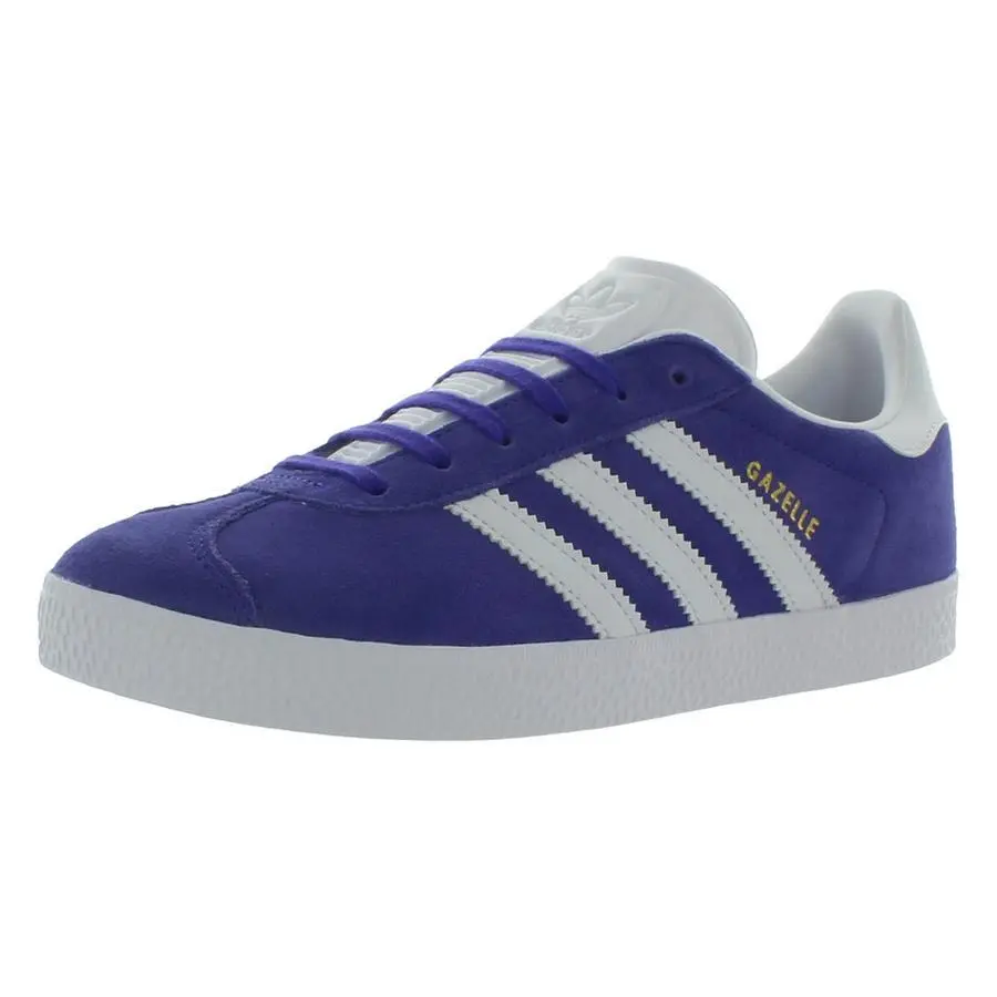 Adidas Gazelle GS Girls Shoes - Purple/White, Main: Purple