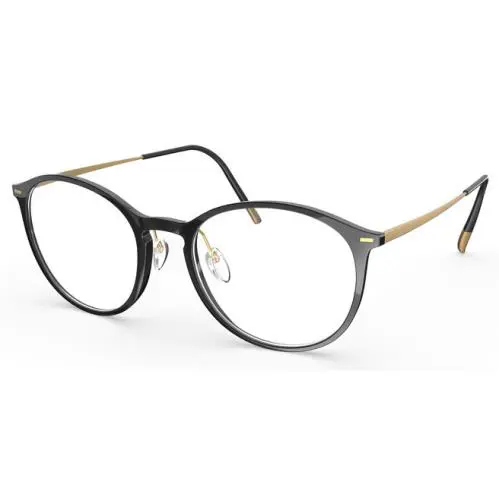 Silhouette 2931 9031 Eyeglasses Illusion Lite Black 49-18-145 2931-75-9031-49MM