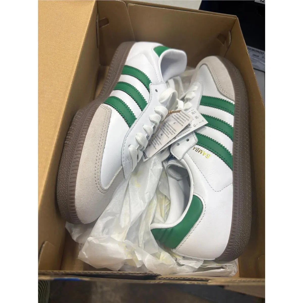 Adidas Samba OG Footwear White Green