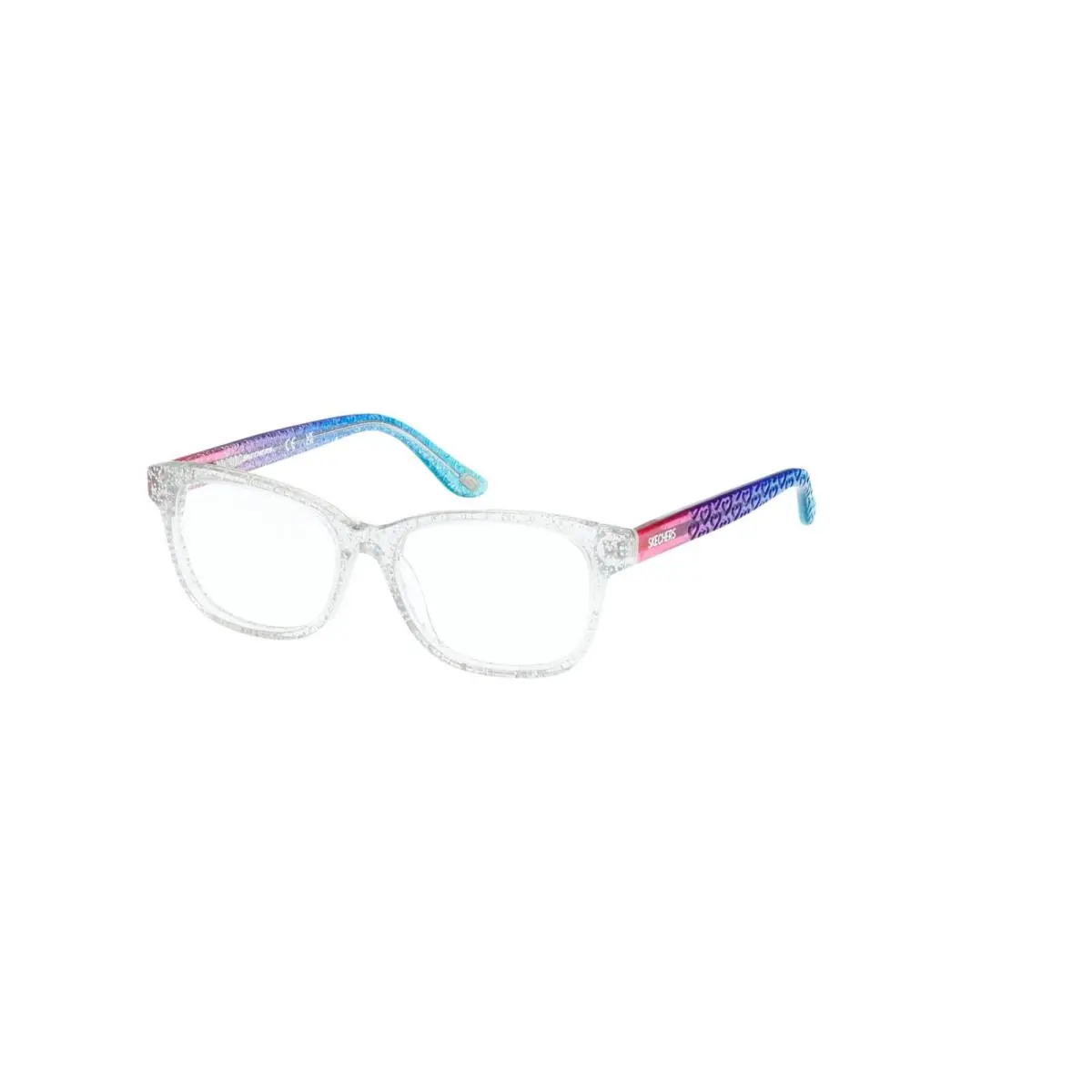 SE 50170 Crystal / Shiny Dark Pink 027 Size 48 Eyeglasses by Skechers