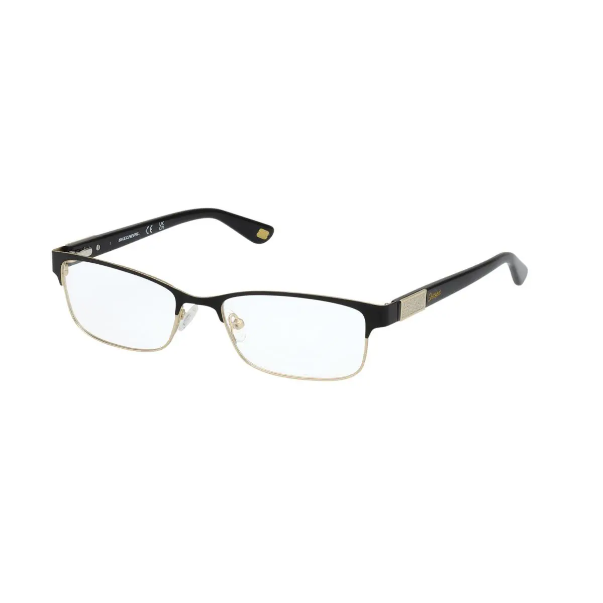 Skechers SE50028 Eyeglasses Eye Glasses 001 Black 52 Unisex