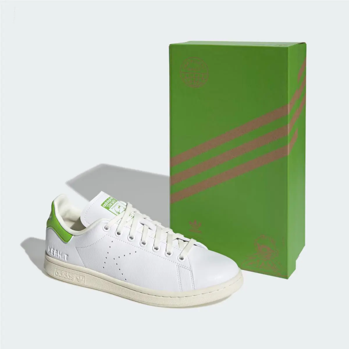 Adidas shoes - Adidas Stan Smith x Kermit The Frog - FY5460 - White 10