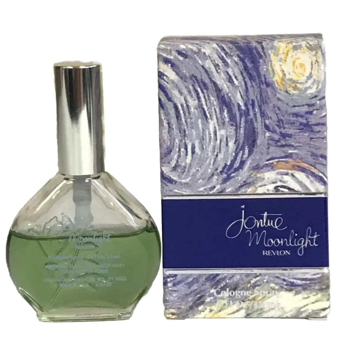 280 Bottles Revlon Jontue Moonlight Cologne Spray 0.5 fl oz Low Fill pl Read