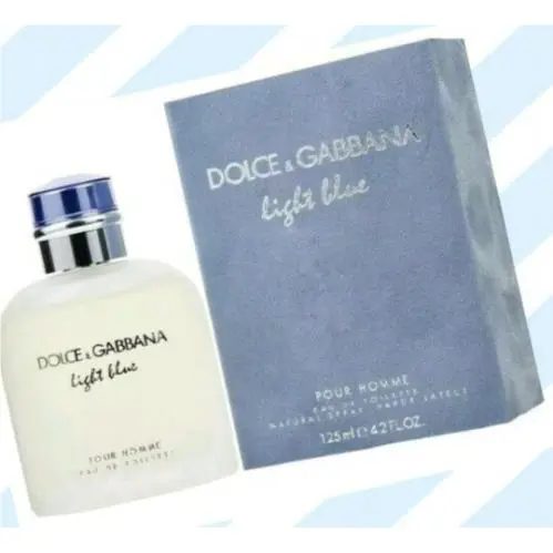 Dolce Gabbana Light Blue 4.2oz Eau De Toilette Spray Men Box