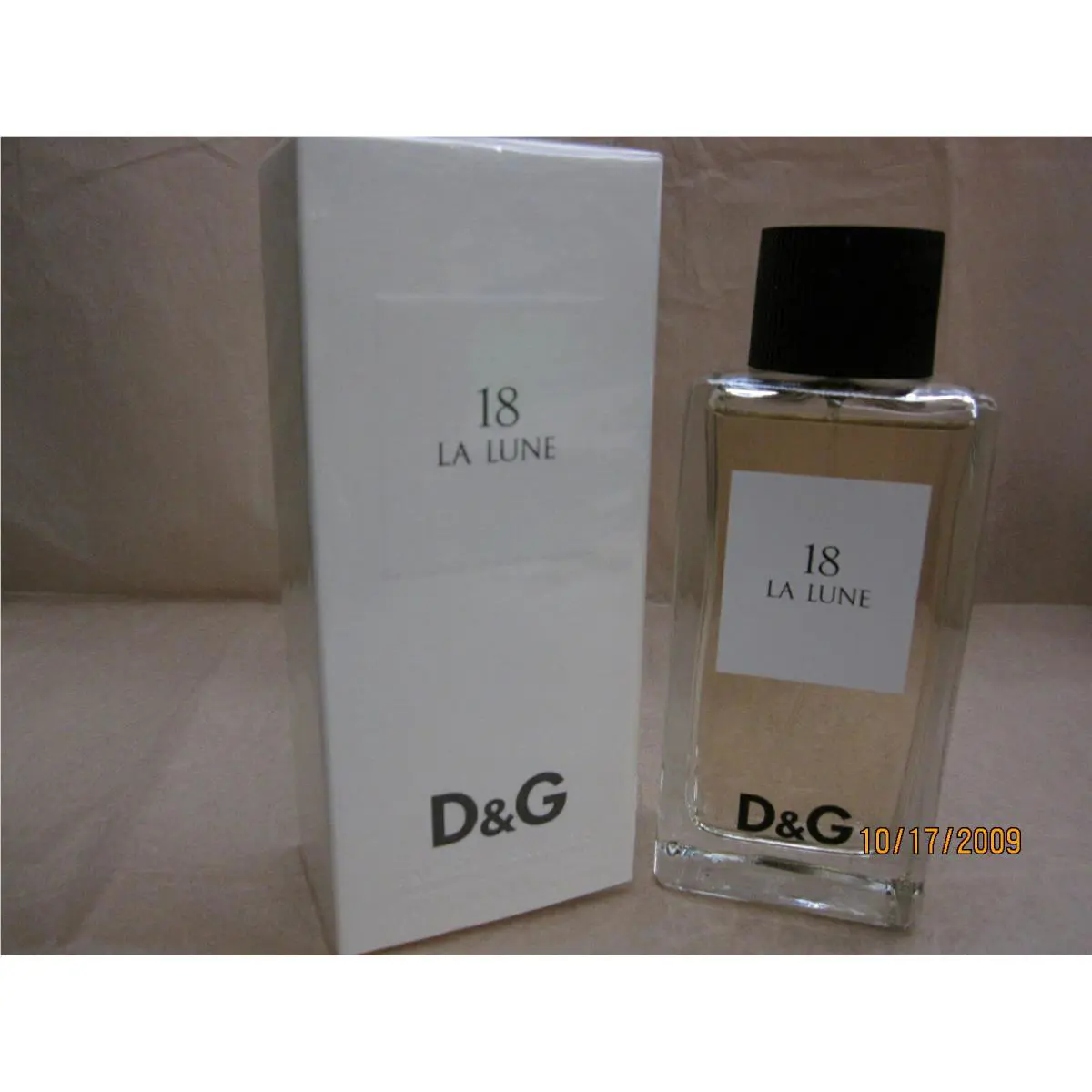 D G 18 LA Lune by Dolce Gabbana 3.3 FL oz / 100 ML Edt Spray Broken