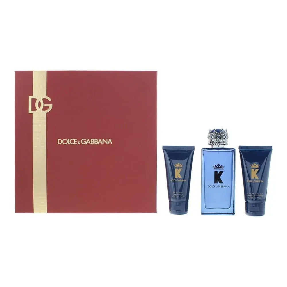 Dolce Gabbana Dg King 3.4 Edp M + 1.7 A/s Balm + 1.7 S/g Xmas24 128326