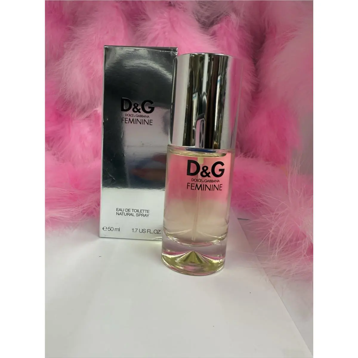D G Dolce and Gabbana Feminine 1.7oz Women Perfume Disconinued