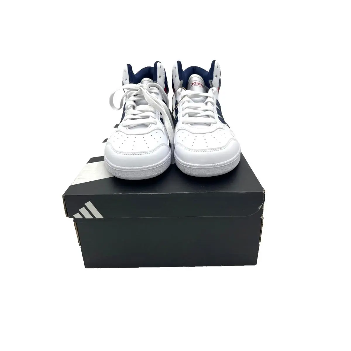 Adidas shoes - Adidas Hoops 4.0 Mid J - GZ9647 - White, Manufacturer: White Blue Red (UPC: 197615873614) 0