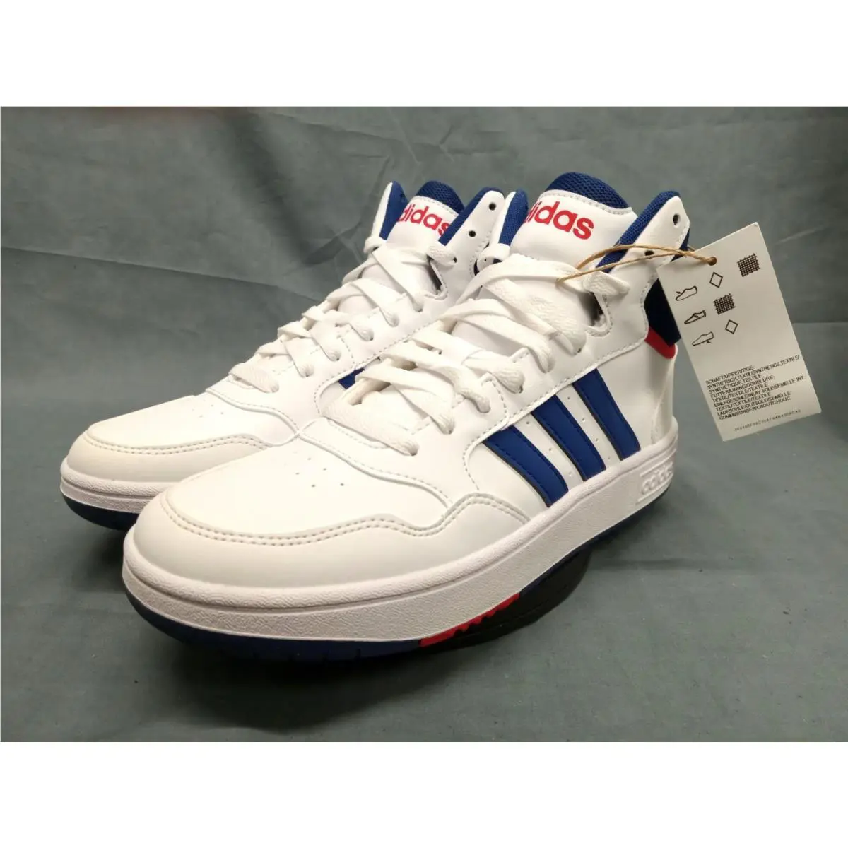 Adidas shoes - Adidas Hoops - Hoops - GZ9647 - White (UPC: 195747355046) 2