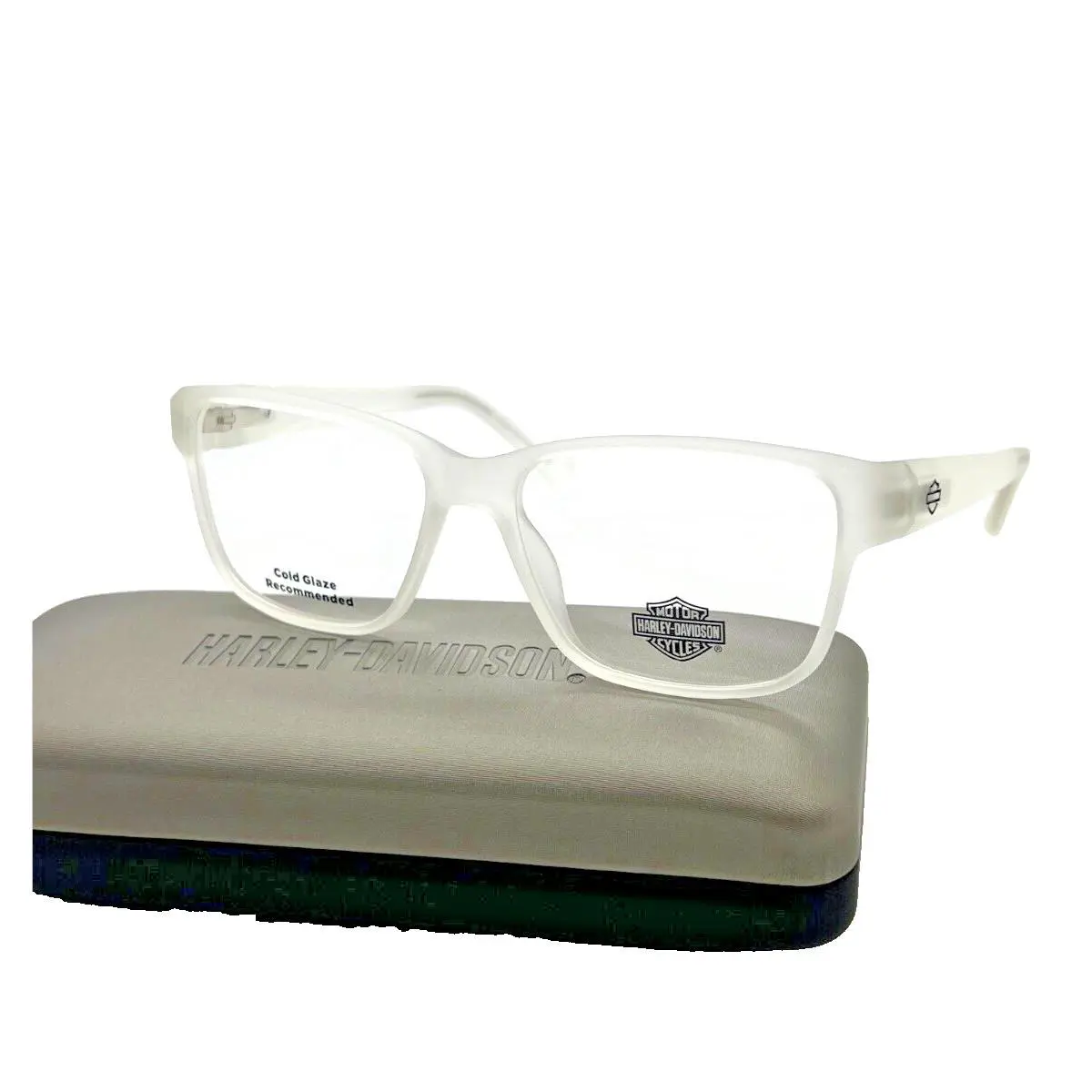 Harley Davidson HD 0981 026 Matte Clear Unisex Eyeglasses 53-15-145MM