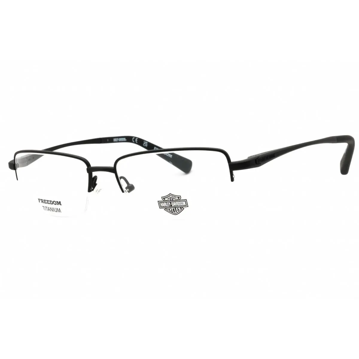Harley Davidson HD9024 002 Matte Black 57mm Eyeglasses