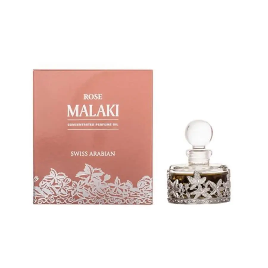 Rose Malaki Perfume Oil 0.84 oz Fragrances 6295124037634 by Swiss Arabian