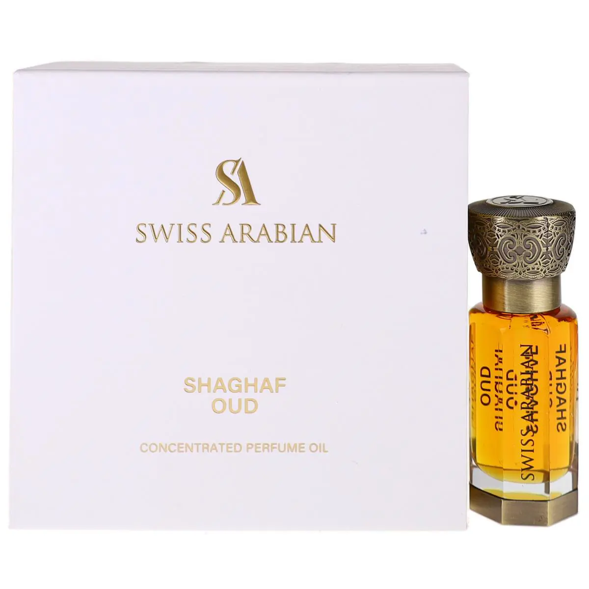 Shaghaf Oud by Swiss Arabian For Women Concentrated Perfume Oil 0.4oz