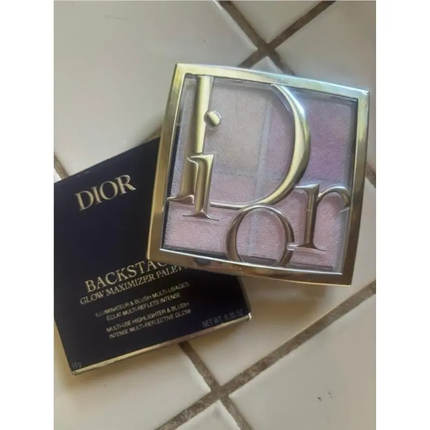 Dior Backstage Glow Maximizer Palette Rose Gold 004 Same Day Ship W/track