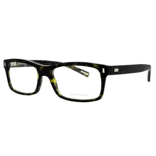 Christian Dior Homme BLACKTIE137 086 53mm Tortoise Eyeglasses Italy Unisex - Frame: Brown