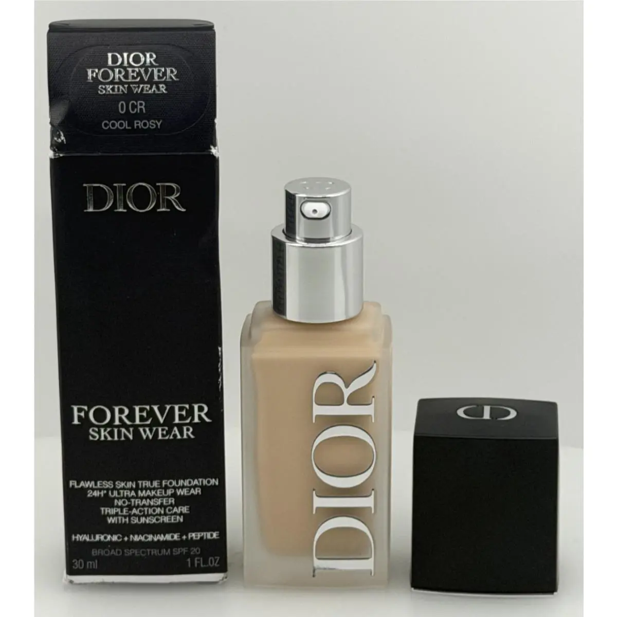 Forever Skin Wear 24HR Glow Foundation 1 oz - 0 CR Cool Rosy/glow - 11/2027 by Dior