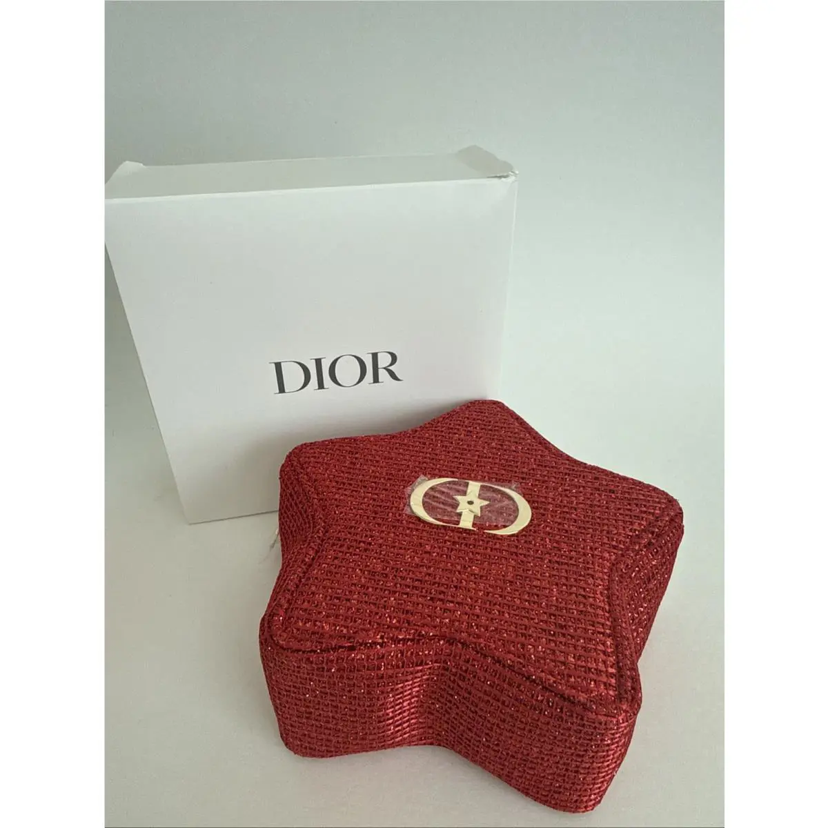 Dior Beauty 2026 Lunar Year Red Star Cosmetic Pouch Bag with Gift Box
