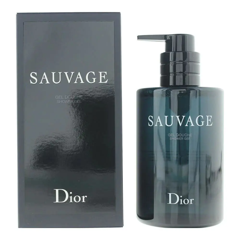 Christian  Men`s Sauvage Shower Gel Body Wash 8.4oz/250ml by Dior