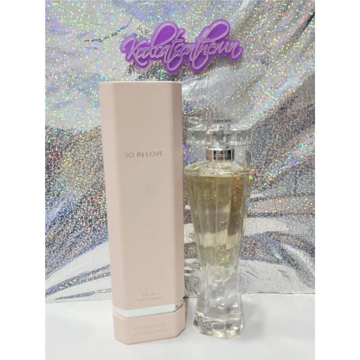 Victoria`s Secret SO IN Love Eau De Parfum Edp 2.5 oz / 75 ml Perfume