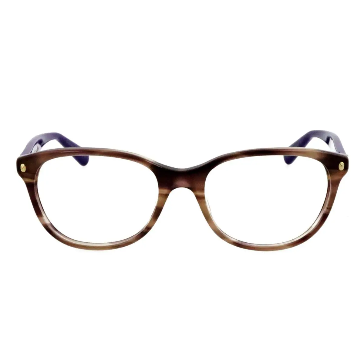 Christian  CD3237 KK6 52mm Brown Striped Purple Eyeglasses Frames Italy by Dior