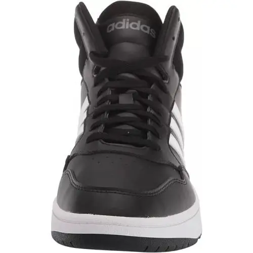 Adidas shoes - adidas Hoops Mid - Hoops Mid - Black/White/Gray 3