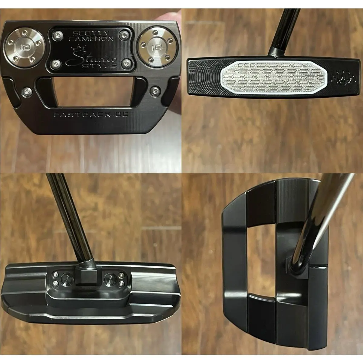 Scotty Cameron Studio Style Fastback OC Putter - - Xtreme Dark Finish - 35
