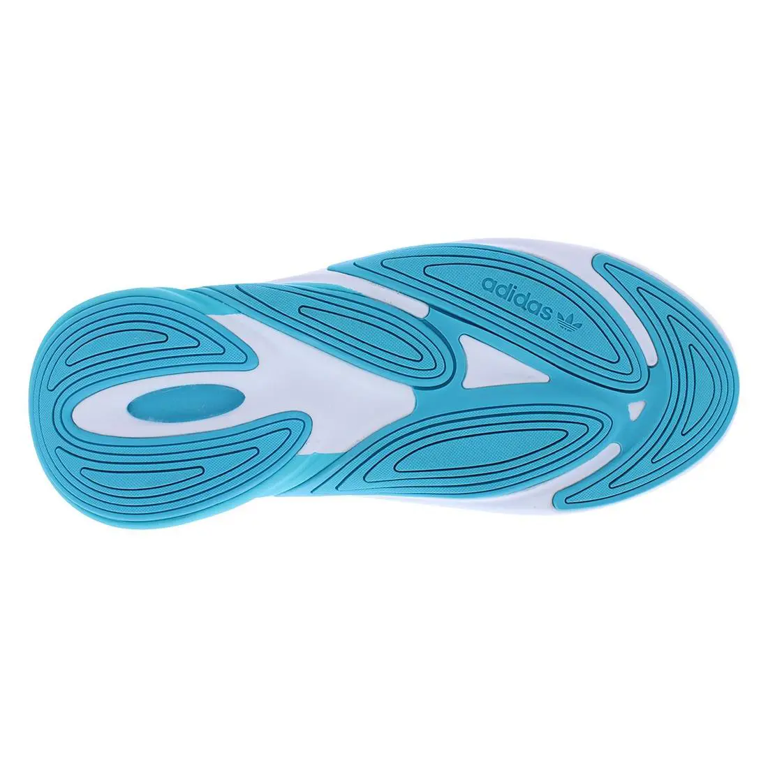 Adidas shoes - Footwear White/Dark Blue/Lucid Cyan 2
