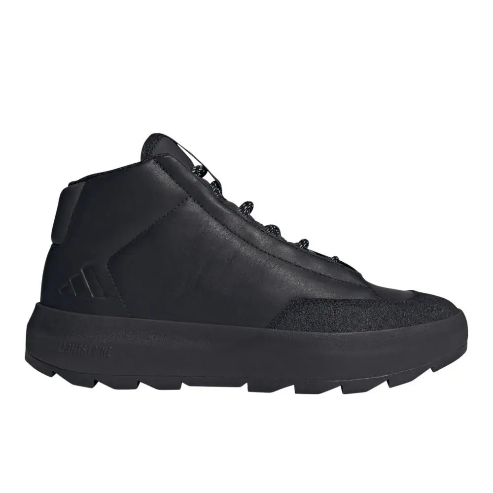 Adidas Acesmash Mid Winter Lace Up Mens Black Sneakers Casual Shoes JQ5543