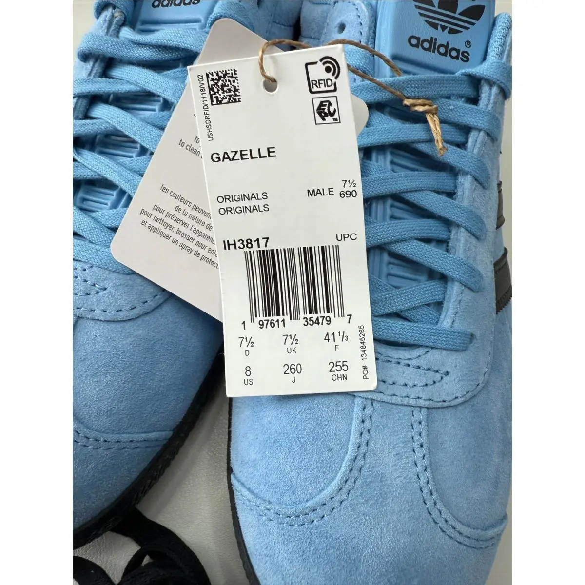 Adidas shoes - adidas Gazelle IH3817 - Gazelle - Blue 7