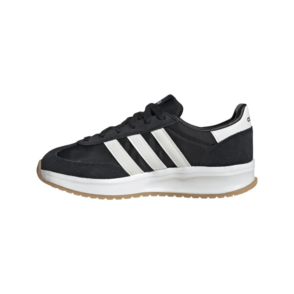 Adidas Womens Run 72 Sneakers Black/white 9.5 US