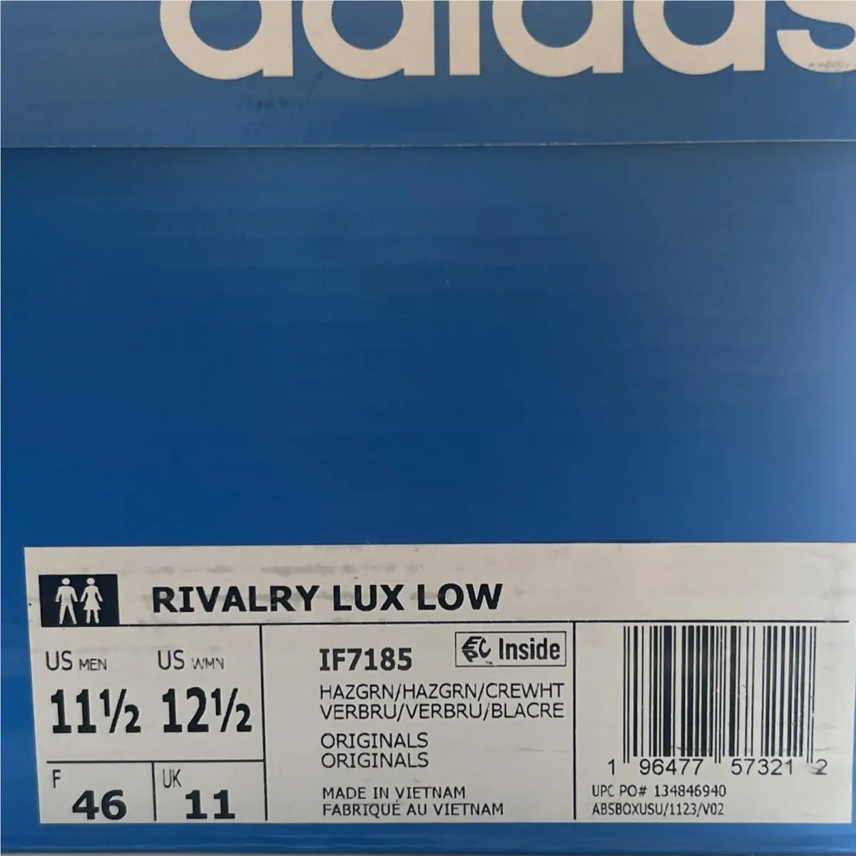 Adidas shoes - adidas Rivalry Low - Rivalry Low - IF7185 - Green 5