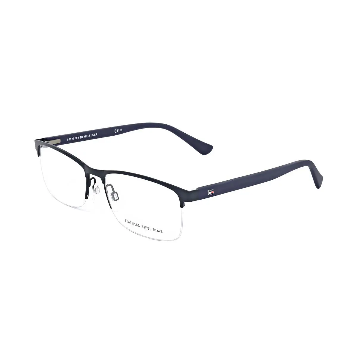 Tommy Hilfiger Men`s 56 mm Blue Opticals TH1528-PJP-56