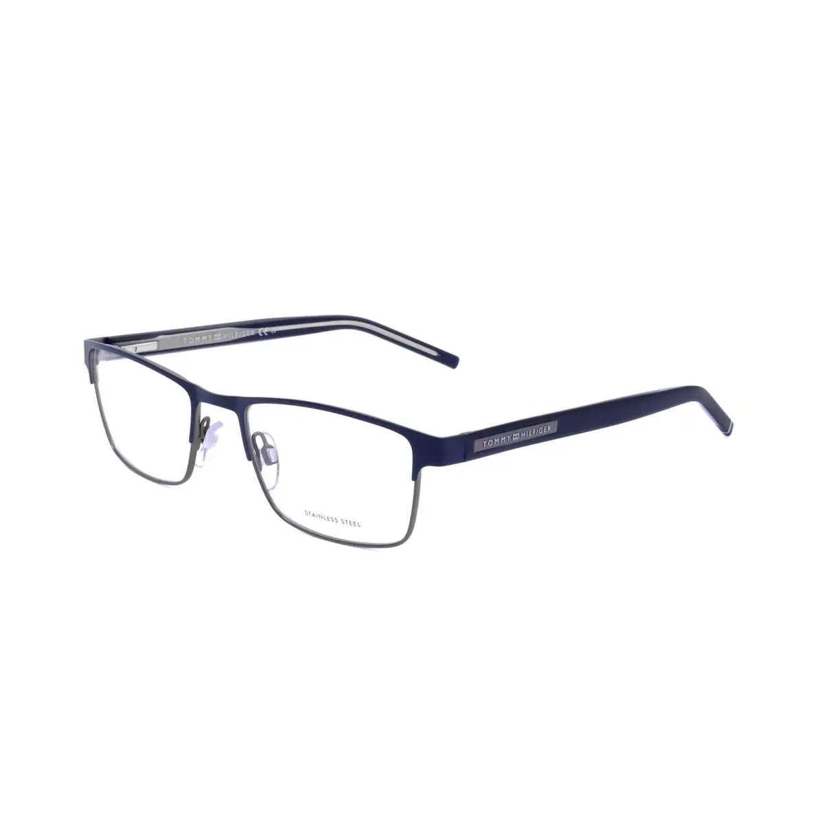 Tommy Hilfiger Men`s 53 mm Matte Blue Dark Ruthenium Opticals TH1944-H2T-53