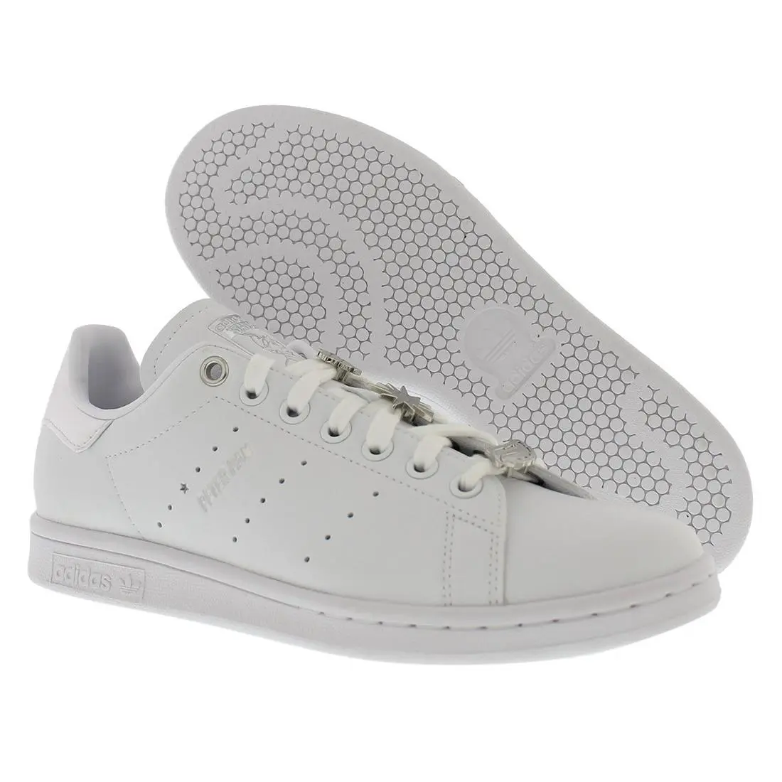 Adidas Stan Smith Mens Shoes Size 11.5 Color: White/silver