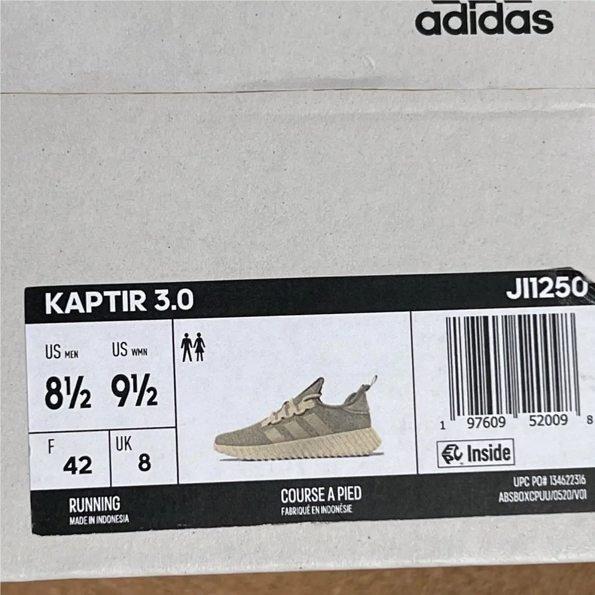 Adidas shoes - adidas Kaptir - Kaptir - JI1250 - Brown 8