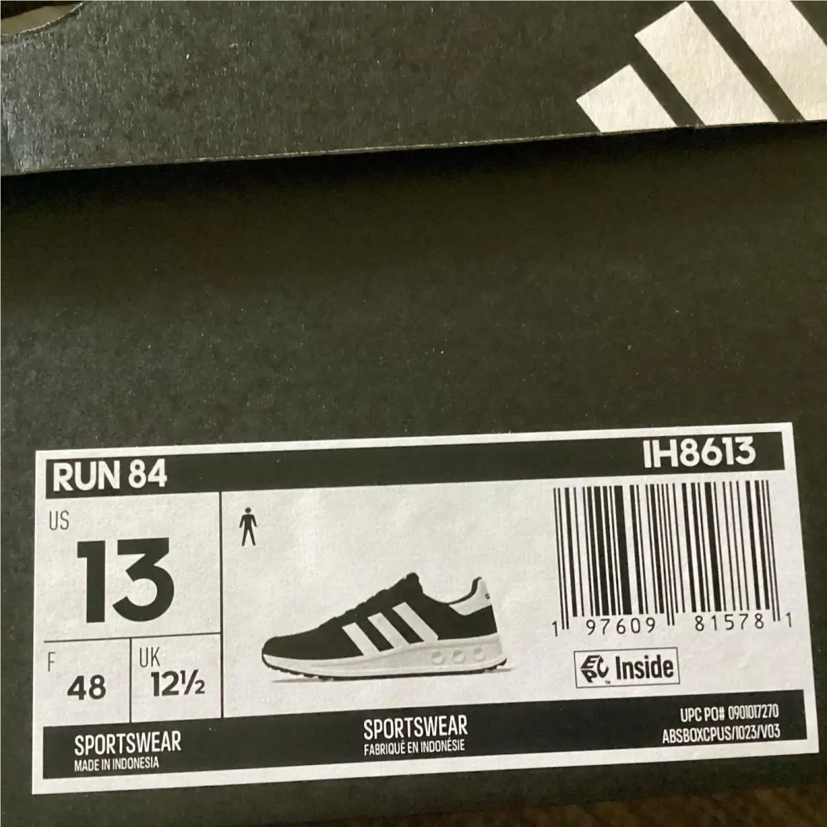 Adidas shoes - Adidas Run 84 - Run - IH6813 - Black 0