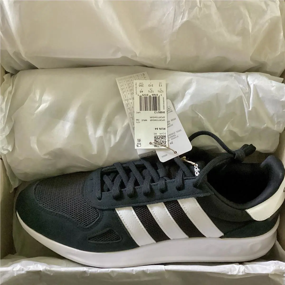 Adidas shoes - Adidas Run 84 - Run - IH6813 - Black 1