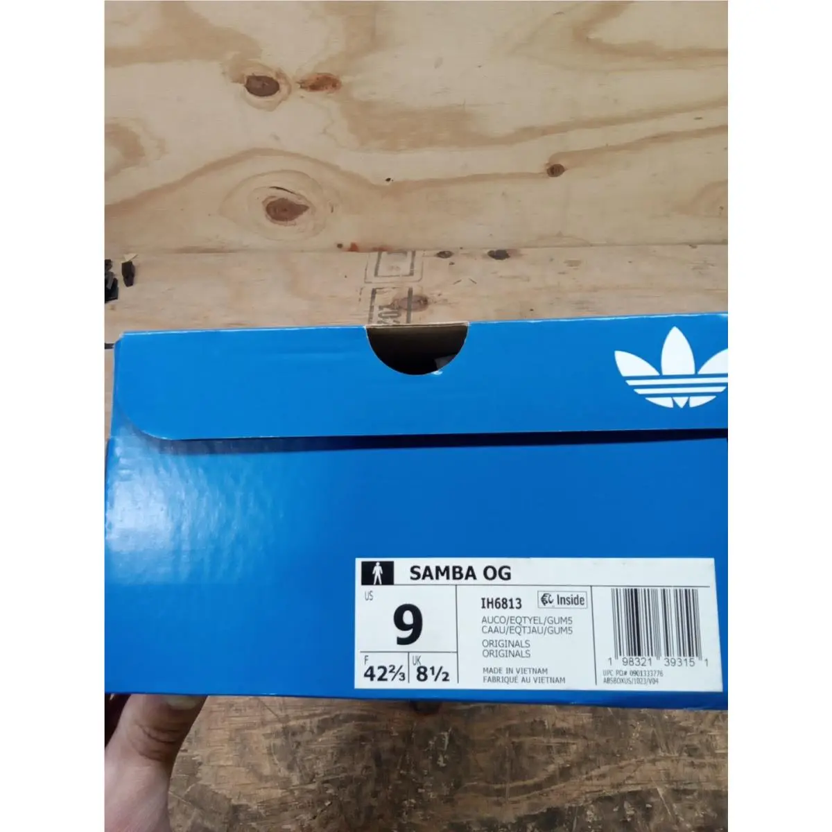 Adidas Originals Samba Brown/ Yellow Sneakers IH6813 Men Size 9
