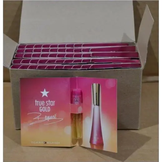 Tommy Hilfiger True Star Gold Beyonce Eau de Toilette 50 Samples T2.5 Fl. oz