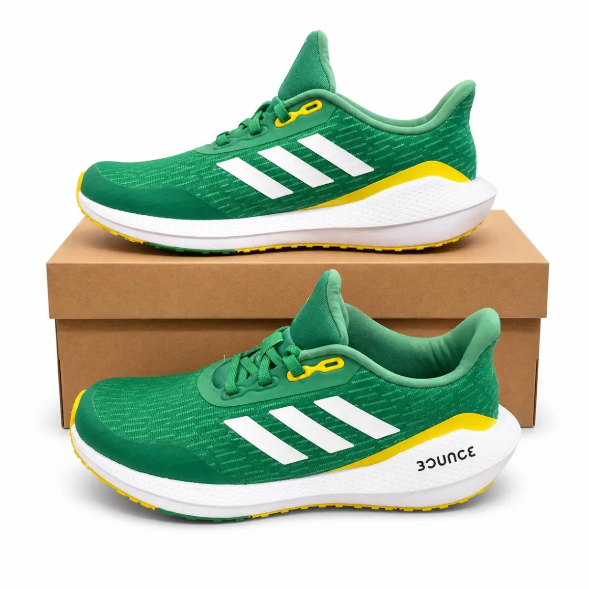 Adidas Bounce Women’s Shoes Size 7 Vivid Green S29172 Athletic Running W/box
