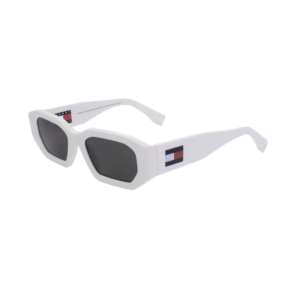 Tommy Hilfiger Unisex 53 mm White Sunglasses TJ0099-S-VK6-53