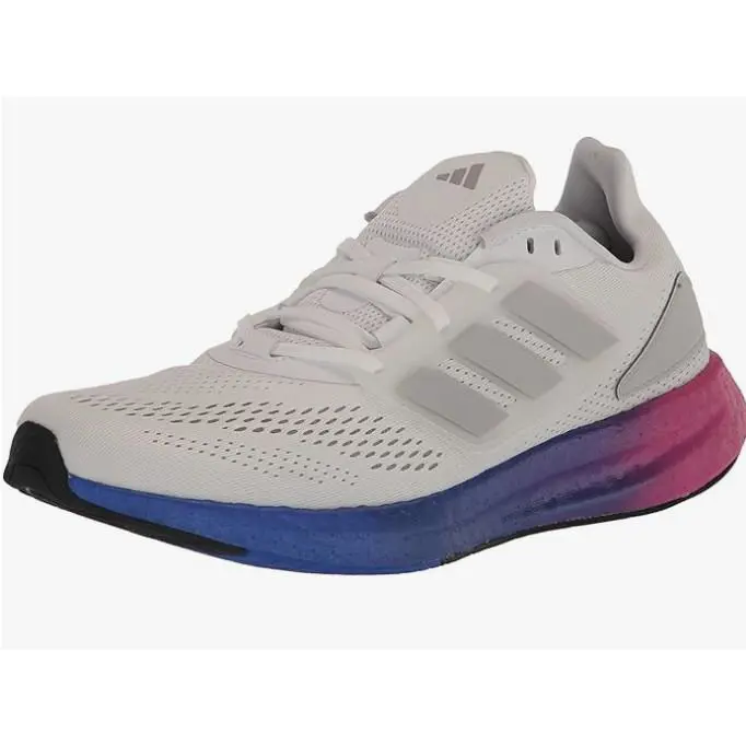 Adidas Pureboost 22 Size 6.5 Men`s White Lucid Blue Gradient