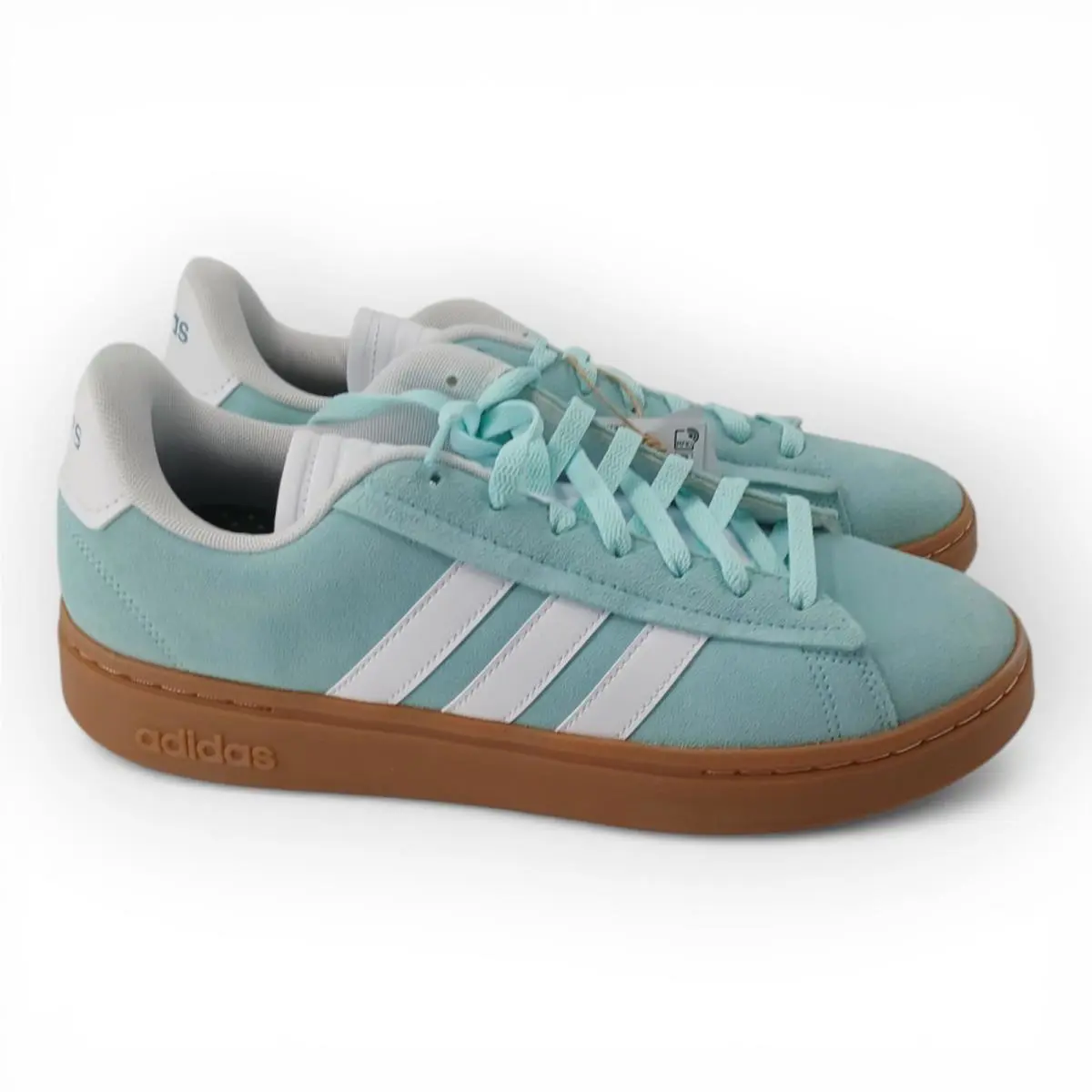 Adidas Women`s Grand Court Alpha Leather Suede Sneakers ID8860 Size 11