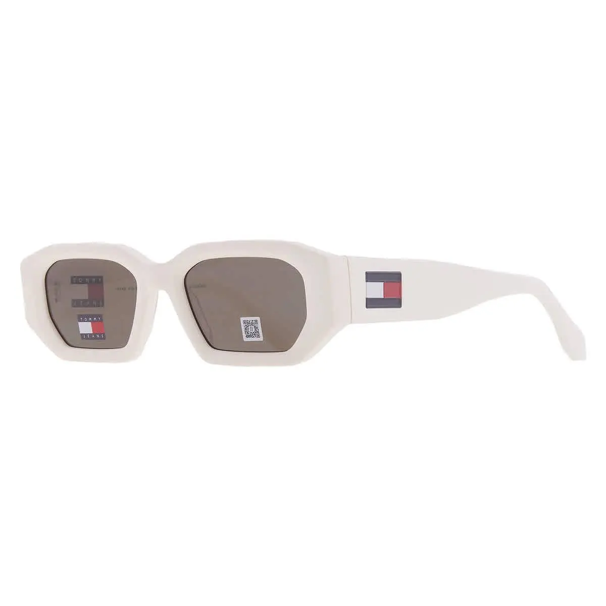 Tommy Hilfiger Grey Geometric Unisex Sunglasses TJ 0099/S 0VK6/IR 53