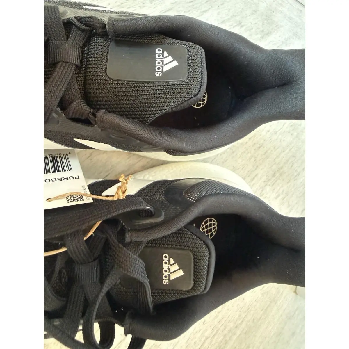 Adidas shoes - Pureboost Jet - Pureboost Jet - GW8588 - Black & White (UPC: 0195734277726) 11