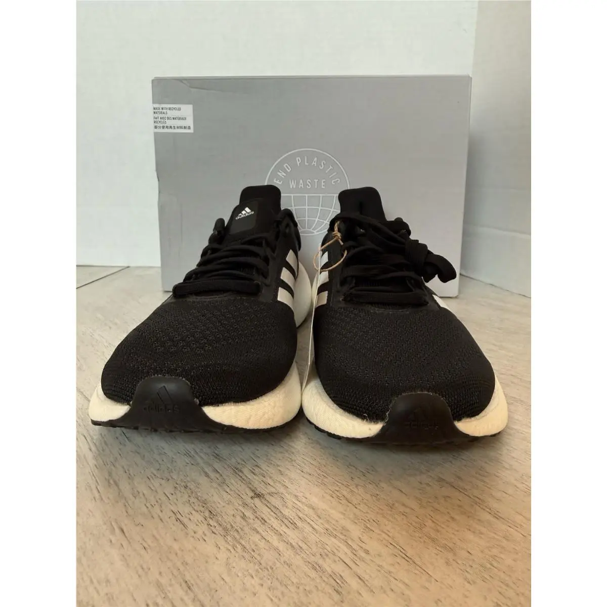 Adidas shoes - Pureboost Jet - Pureboost Jet - GW8588 - Black & White (UPC: 0195734277726) 2