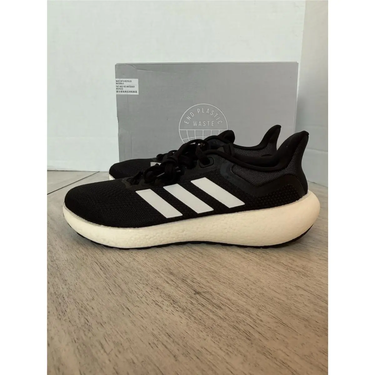 Adidas shoes - Pureboost Jet - Pureboost Jet - GW8588 - Black & White (UPC: 0195734277726) 3